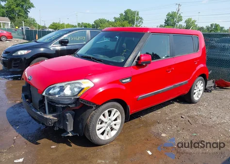 2013 Kia Soul z USA, uszkodzony, nr VIN KNDJT2A57D7626448